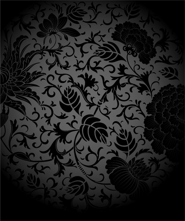 Dark backgroundのイラスト素材