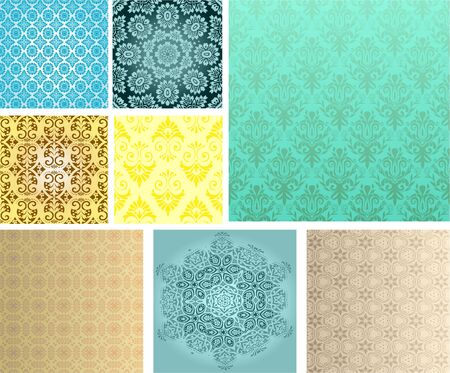 retro wallpaperのイラスト素材