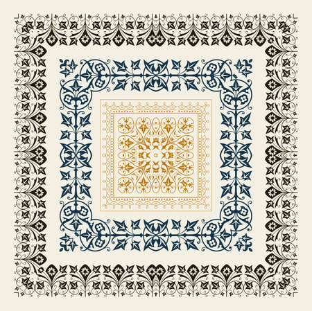 retro frames setのイラスト素材