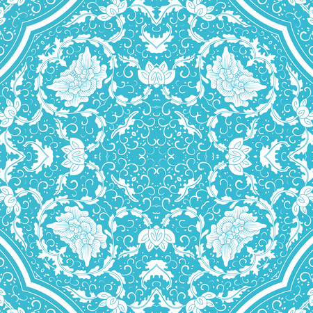 Floral patternのイラスト素材