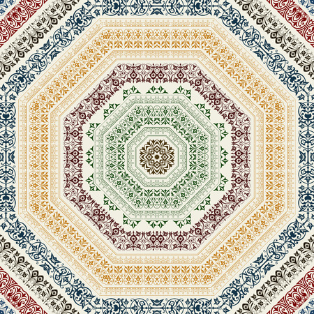 retro wallpaperのイラスト素材