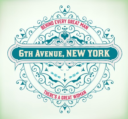 Old design  Organized by layersのイラスト素材