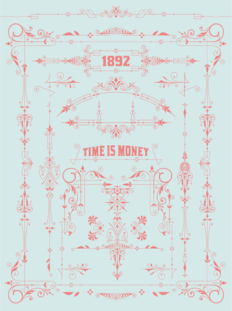 Vector. Design elementsのイラスト素材