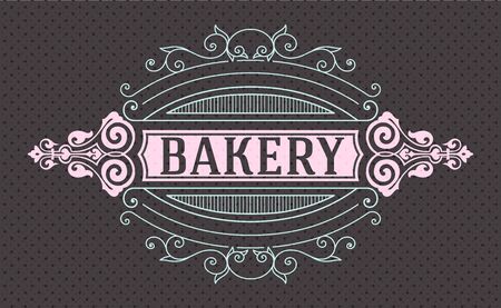 Retro cardのイラスト素材