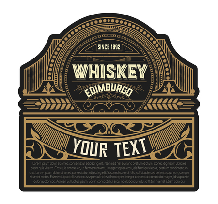 Western design for packingのイラスト素材