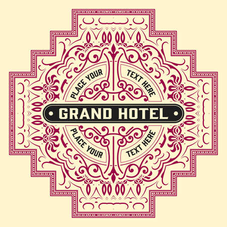 Western card with vintage styleのイラスト素材