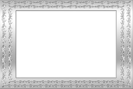 Photo frame for web or wallpaper on desktopの写真素材