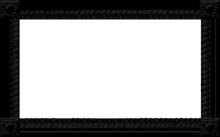 Photo frame for web or wallpaper on desktopの写真素材