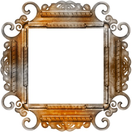 Photo frame for web or wallpaper on desktopの写真素材