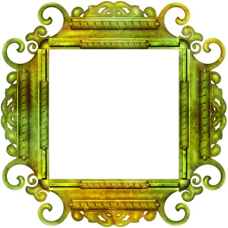 Photo frame for web or wallpaper on desktopの写真素材