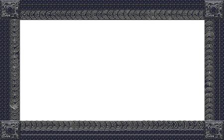 Photo frame for web or wallpaper on desktopの写真素材