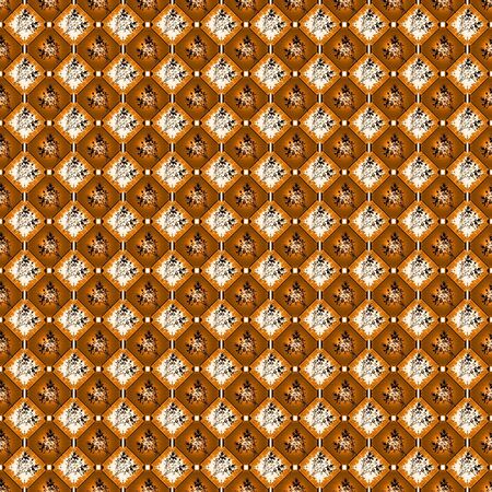 Seamless background for wallpaper or textile with classy patternsの写真素材