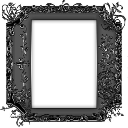 beautiful vintage photo frame with classy patternsの写真素材