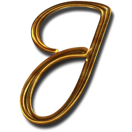 Latin alphabet symbol for web or writingの写真素材