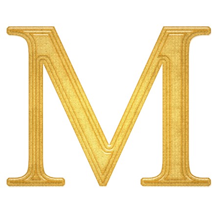 Latin alphabet symbol for web or writingの写真素材