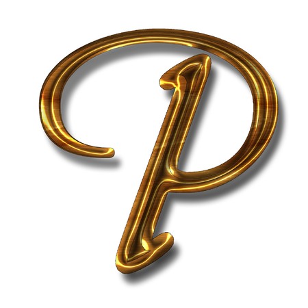 Latin alphabet symbol for web or writingの写真素材