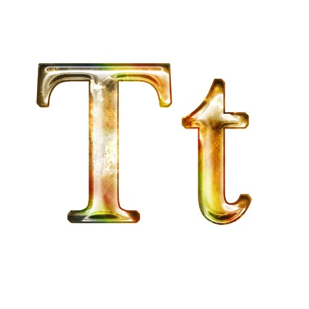 Latin alphabet symbol for web or writingの写真素材