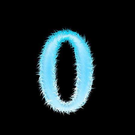 icy font art for your christmas design or textの写真素材