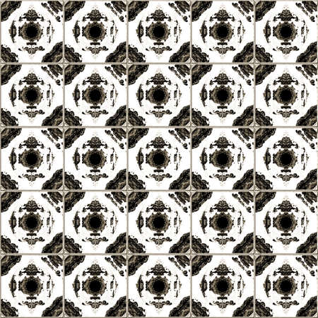 Seamless Damask wallpaper 