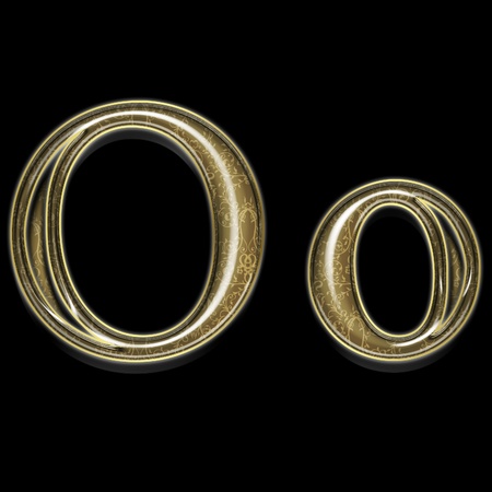 Metal alphabet symbol for web or writingの写真素材