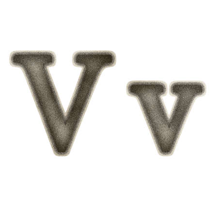 Noise alphabet for web or letterの写真素材