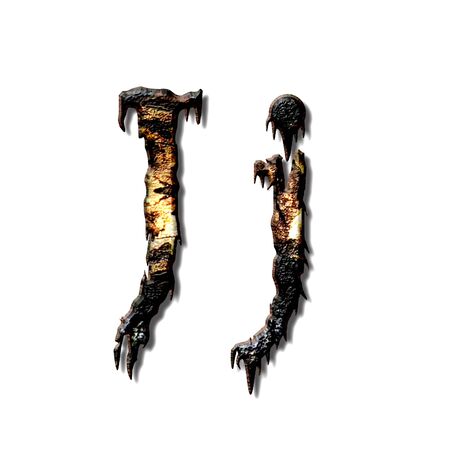 Metal alphabet for web or letterの写真素材