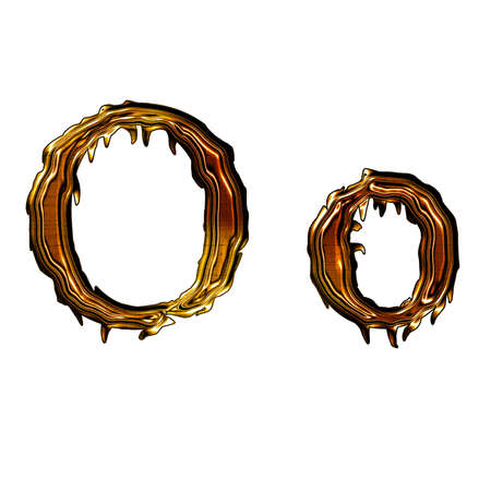 letter from the paint for web or letterの写真素材