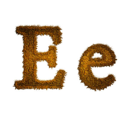 letter is made of fabric for web or letterの写真素材