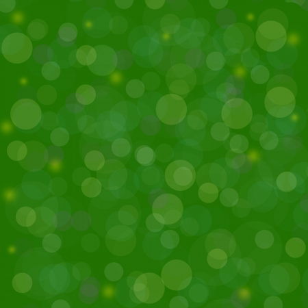 Defocused lights on green backgroundのイラスト素材