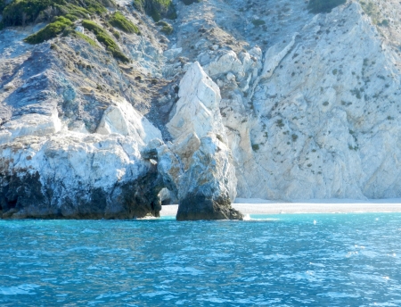 Greece, Lalaria beach, Skiathosの写真素材