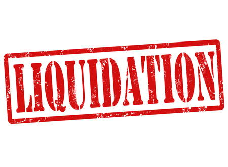 Grunge rubber stamp with text Liquidation, vector illustrationのイラスト素材