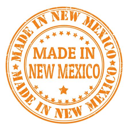 Made in New Mexico grunge rubber stamp, vector illustrationのイラスト素材
