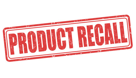 Product recall grunge rubber stamp on white background, vector illustrationのイラスト素材