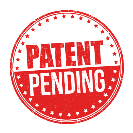 Patent pending sign or stamp vector illustrationのイラスト素材