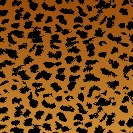 Leopard pattern texture design, vector illustration. Animal print for textile design
