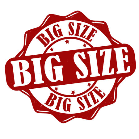 Big size grunge rubber stamp on white background, vector illustrationのイラスト素材