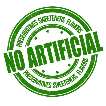 No artificial grunge rubber stamp on white background, vector illustrationのイラスト素材
