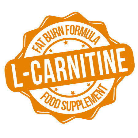 L- Carnitine grunge rubber stamp on white background, vector illustrationのイラスト素材