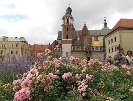 architecture beautiful cities of Europe summer dayの写真素材