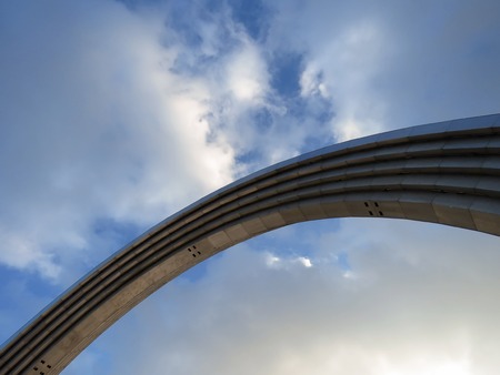 Iron Rainbow in Kyivの写真素材