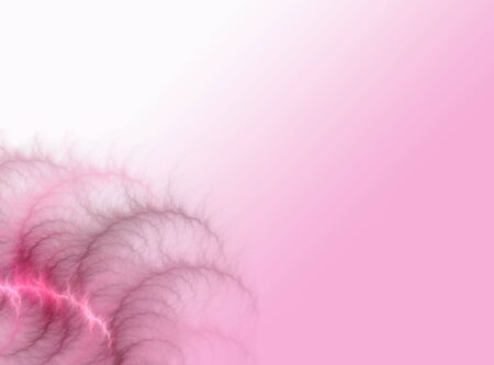 Abstract pink background with render fantasy light