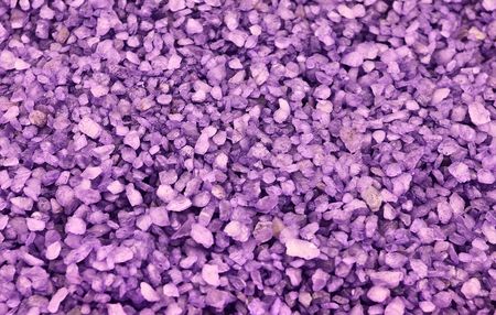 Lavender bath sea organic  salt macro backgroundの写真素材