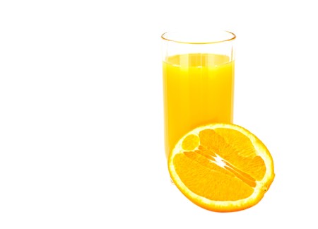 Orange juiceの写真素材