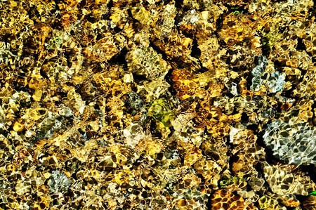 Water ripple textureの写真素材