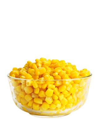 Canned cornの写真素材
