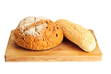 Some kinds of fresh bread