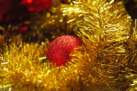 Christmas ballsの写真素材