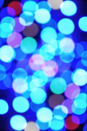 Christmas bokehの写真素材