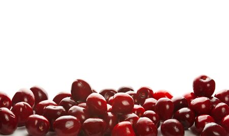 Heap of sweet cherriesの写真素材