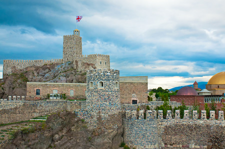View of the famous fortress Rabat in Akhaltsikhe, Georgiaのeditorial素材